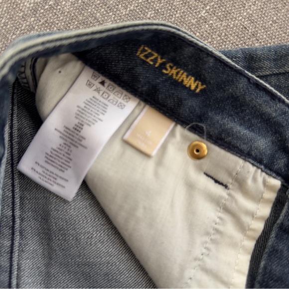 Michael Kors Women's Deep Indigo Skinny Jeans - Picture 9 of 9